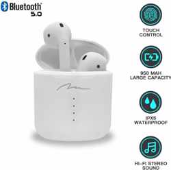 R-PHONES PRO+ WIT - Draadloze oordopjes - Met Touch functie - Bluetooth oortjes - Earpods - Earbuds - Geschikt voor Apple en Android