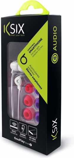 Ksix Go & Play Small 2 Headset In-ear Wit