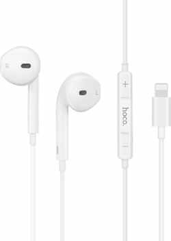 HOCO L9 Digital In-Ear Oordopjes - Met Lightning Connector - Voor Apple iPhone - Wit
