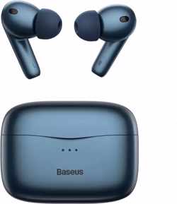 Baseus SiMU S2 Echte draadloze oortelefoons - Hybrid Active Noice Cancelling - Blauwe
