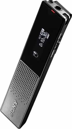 Sony ICD-TX650B - Voicerecorder - Zwart