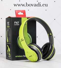 Bovadi® P47 Bluetooth 5.0 koptelefoon Draadloze headset Wireless Headphones Groen