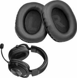 Luxe Lederen Oorkussen Set Voor Logitech G Pro/G Pro X Gaming Headset- Vervangende Koptelefoon Earpads - Oor Kussens - Ear Pads - Oorkussens Met Noise Cancelling Memory Foam Binnenlaag - Zwart