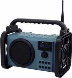 soundmaster DAB80 Bouwradio DAB+, FM Bluetooth, DAB+ Handsfreefunctie, Spatwaterbestendig, Stofdicht Turquoise