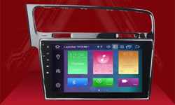 Golf 7 Android 10 PX5 4+64GB navigatie en multimediasysteem  Bluetooth USB WiFi