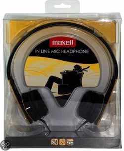 Maxell HP Mic on-ear koptelefoon met microfoon