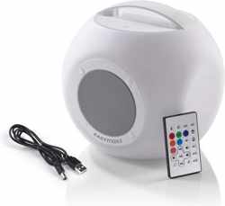 Easymaxx LED Bluetooth luidspreker Colorcube met wisselende kleuren incl. afstandsbediening