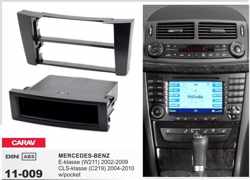1-DIN AUTORADIO Kit MERCEDES-BENZ E-klasse (W211) 2002-2009