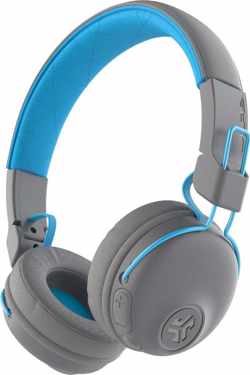 JLab Audio Studio Wireless - Draadloze Bluetooth On-Ear Koptelefoon - Grijs/Blauw