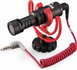 Rode VideoMicro Microfoon voor digitale camera Bedraad Zwart