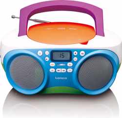 Lenco SCD-41 Radio CD-speler met MP3 optie, USB en AUX - Kids