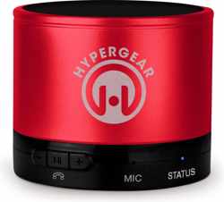 HyperGear MiniBoom Bluetooth-luidspreker rood