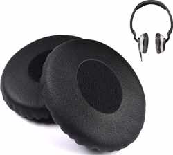 Luxe Lederen Oorkussen Set Voor Bose On-Ear 2 (OE2 & OE2i) / SoundTrue On-Ear (OE)/ SoundLink On-Ear (OE) - Vervangende Koptelefoon Earpads - Oor Kussens - Ear Pads - Oorkussens Met Noise Cancelling Memory Foam Binnenlaag - Zwart