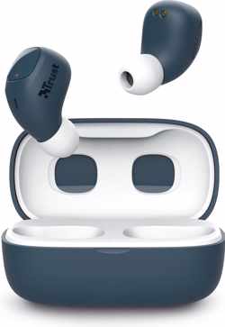 Trust Nika Compact – Volledig Draadloze Oordopjes – Bluetooth - TWS – Blauw