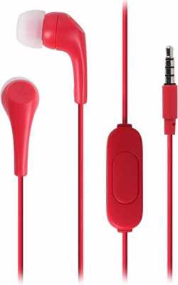 Motorola Eardbuds2 - rood - in-ear - met microfoon - lichtgewicht - super geluid
