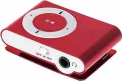 Mini MP3 Speler - Rood