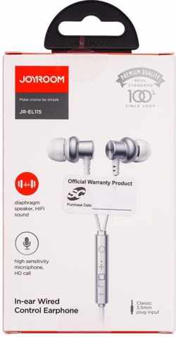 Joyroom  stereo headset Basic in-ear Fit