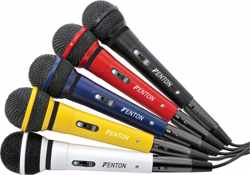 Fenton Set Van 5 Microfoons