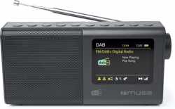 Muse M-117 DBT | Draagbare DAB+/FM radio met groot kleuren LCD Display