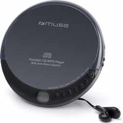 Muse M-900 DM | Portable CD/MP3 speler met anti-shock, zwart