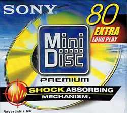 Sony Minidisc 80 Pemium recordable MD