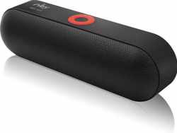 NBY Krachtige Bluetooth Speaker - 10W Surround Sound Draadloze Luidspreker - 10 Meter Bereik & 12 Uur Draadloos Muziek Afspelen Zonder Opladen - Zwart