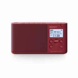 Sony XDR-S41 DAB+ radio rood