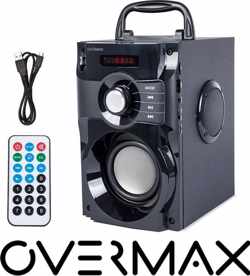 Overmax Soundbeat 2.0 -portable design Bluetooth speaker met FM, Micro SD, USB