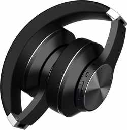 Lipa  AE-C88B Bluetooth koptelefoon BT 5.0 - Noise cancellation - 25 u speeltijd - Ook voor Xbox, PlayStation en PC gaming - Over Ear headset - Koppelen met bluetooth of kabel - High Quality