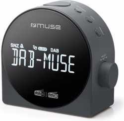 Muse M-185 CDB Stijlvolle DAB+ wekkerradio met groot display