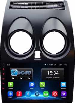 Navigatie radio Nissan Qashqai 2007-2013, Android OS, 9 inch scherm, GPS, Wifi, Mirror lin