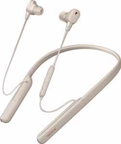Sony WI-1000XM2 - Draadloze noise cancelling oordopjes met nekband - Zilvergrijs