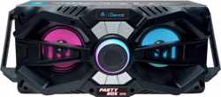 IDANCE AUDIO DJ301BK ALL-IN-ONE DJ KARAOKE PARTYBOX ZWART MET LICHTSHOW EN BLUETOOTH