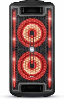 Trust Klubb MX GO - Draagbare Draadloze Speaker - RGB Verlichting - 160W - Zwart