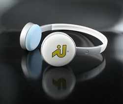 Bluetooth Headphone ROCK 300B - White /Green