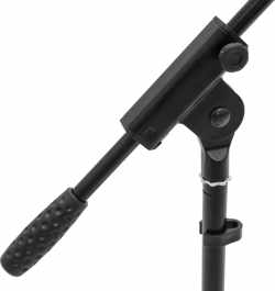 Omnitronic Microfoon Standaard tafel - 50 tot 80 cm hoog - microfoonstatief - zwart