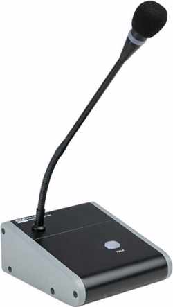 DAP Audio PM-160 tafelmicrofoon met 4-tonig signaal voor omroepinstallaties