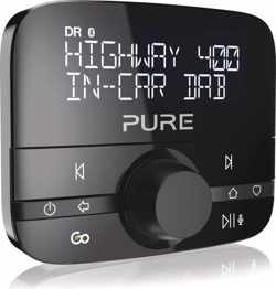 Pure Highway 400 V2 DAB tuner DAB adapter voor in de auto & Bluetooth audio streaming adapter