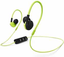 Hama Bluetooth®-sport-koptelefoon "Active BT", in-ear, microfoon, zwart/geel
