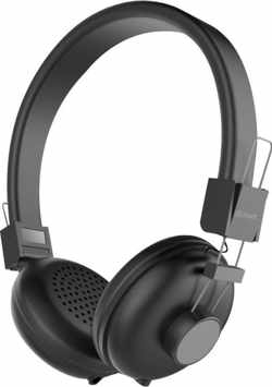 Muvit MUHPH0096 hoofdtelefoon/headset Hoofdtelefoons Hoofdband Bluetooth Zwart