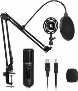 Maono PM422 USB Microfoon voor pc | Microfoon Arm | Studio - Streaming - Gaming