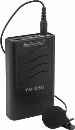 OMNITRONIC TM-250 Transmitter VHF214.000
