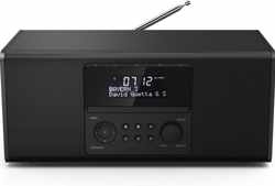 Hama DR1550CBT Tafelradio DAB+, FM Bluetooth, CD, USB Zwart