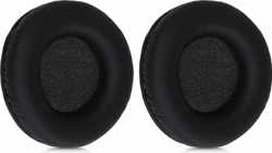 kwmobile 2x oorkussens voor Sennheiser HD215 /HD225 /HD205 II /HD 4.40 BT koptelefoons - imitatieleer - voor over-ear-koptelefoon - zwart