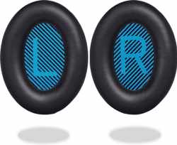Oorkussens voor Bose QuietComfort 35 ii / 35 / 25 / 15 / 2 / AE2 / AE2W / AE2I - Oorkussens voor koptelefoon - Ear pads headphones zwart / blauw