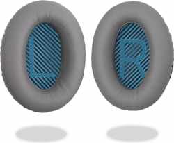 Oorkussens voor Bose QuietComfort 35 ii / 35 / 25 / 15 / 2 / AE2 / AE2W / AE2I - Oorkussens voor koptelefoon - Ear pads headphones grijs / blauw