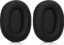 kwmobile 2x oorkussens voor Marshall Monitor koptelefoons - imitatieleer - voor over-ear-koptelefoon - zwart