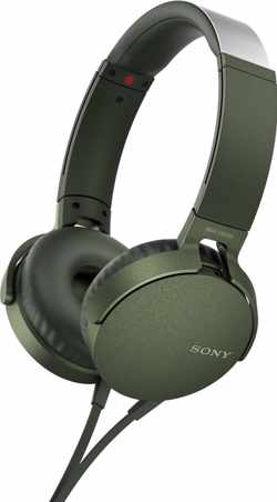 Sony MDR-XB550AP – On-ear koptelefoon – Groen
