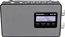 Panasonic RF-D10EG-K - Draagbare DAB+ Radio - Zwart/Zilver