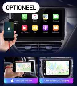GRATIS CAMERA! Peugeot 2008 2013-2020 Peugeot 208 2012-2020 Android 10 navigatie en multimediasysteem autoradio RDS Bluetooth USB WiFi 2+32GB